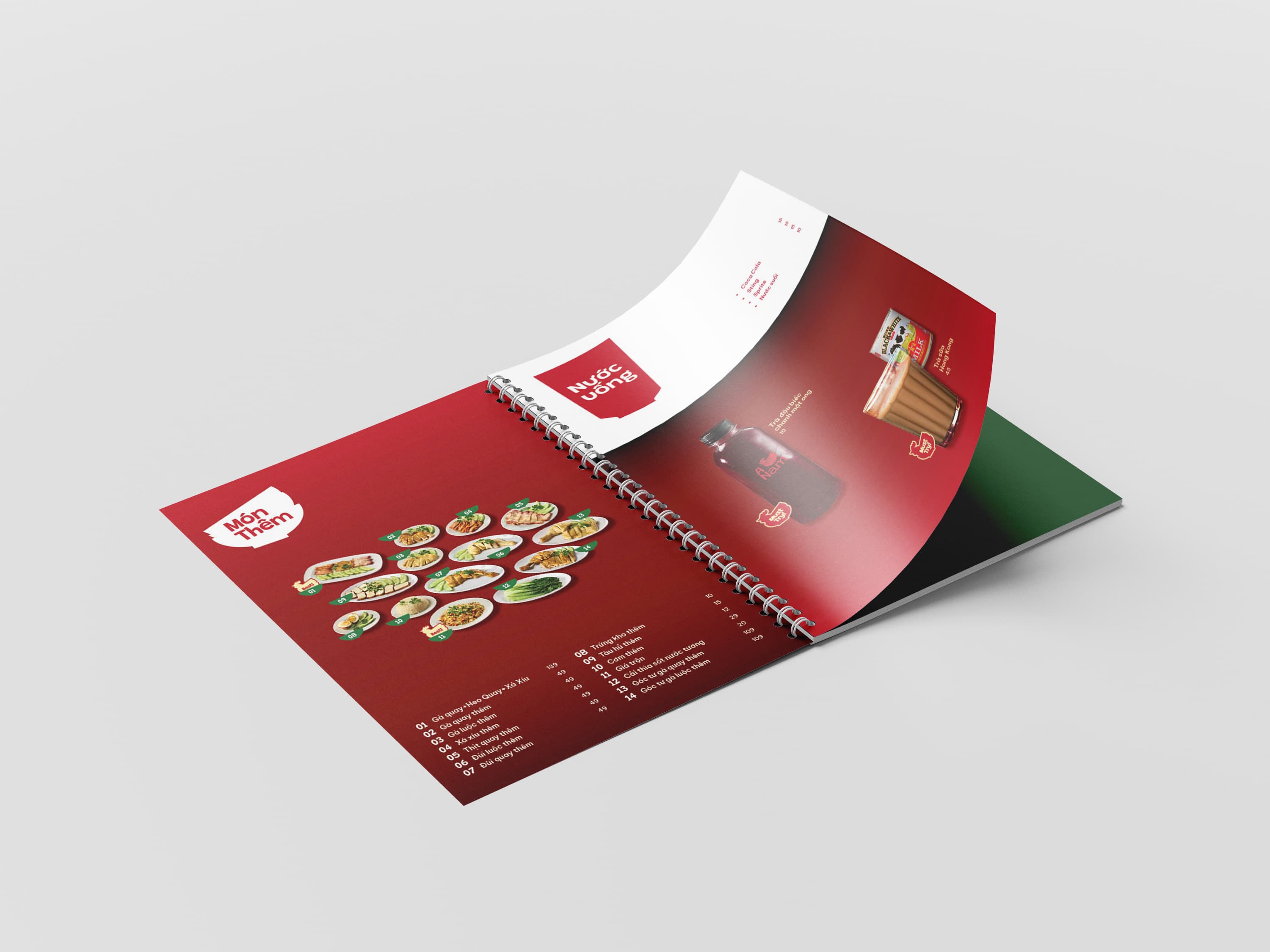 ANam open menu mockup